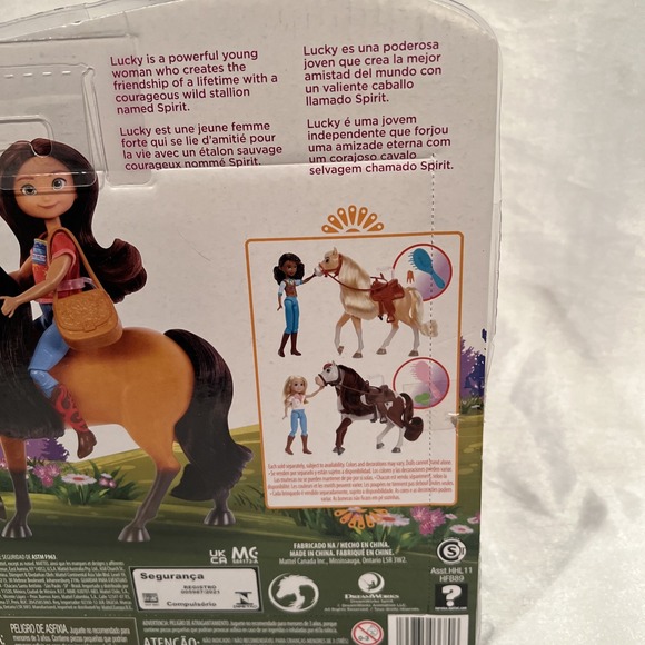 DreamWorks Spirit Lucky Spirit Doll With Accesories Christmas Gift Collectible - Picture 7 of 7